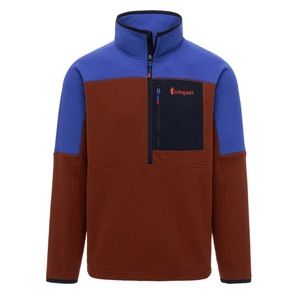 New Cotopaxi Abrazo Half-Zip Blue Fleece Pullover Jacket Men's Size S NWT